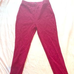Ruby Red Leggings